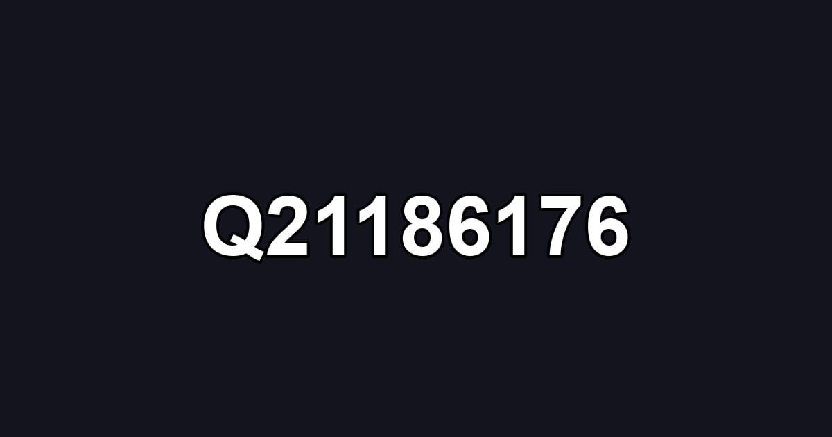 Q21186176