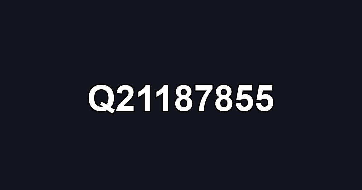 Q21187855