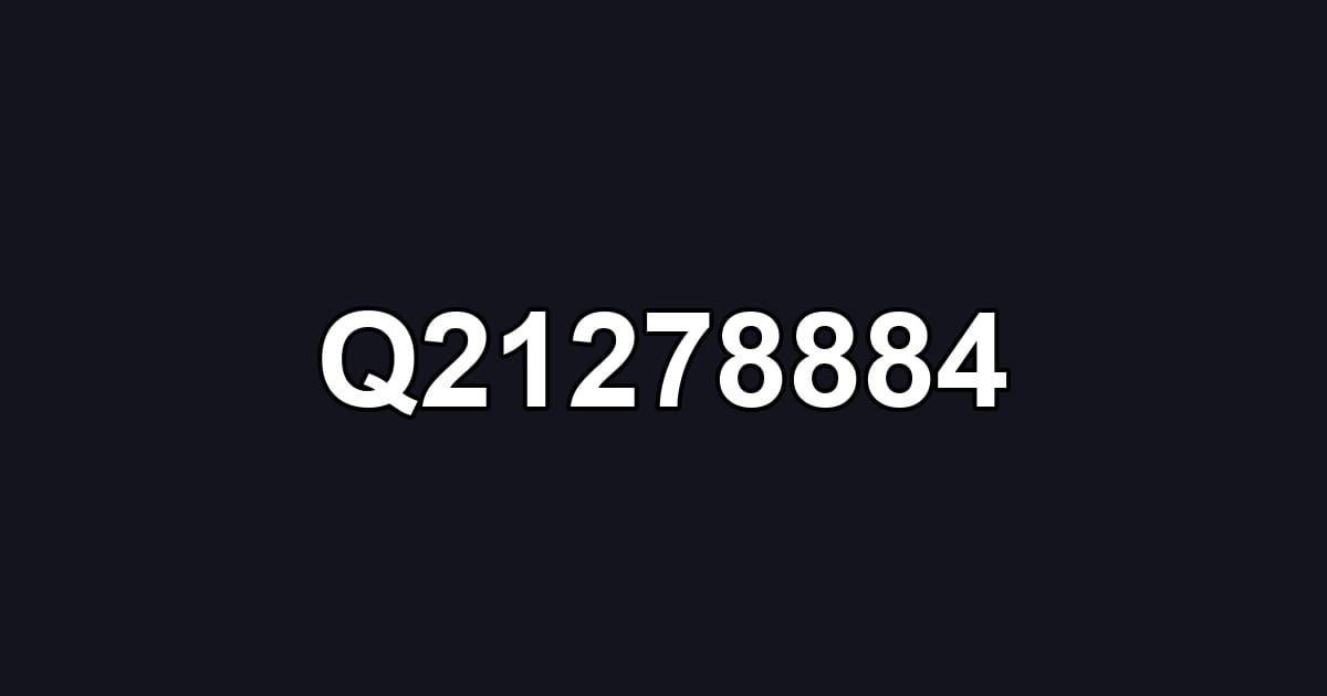 Q21278884
