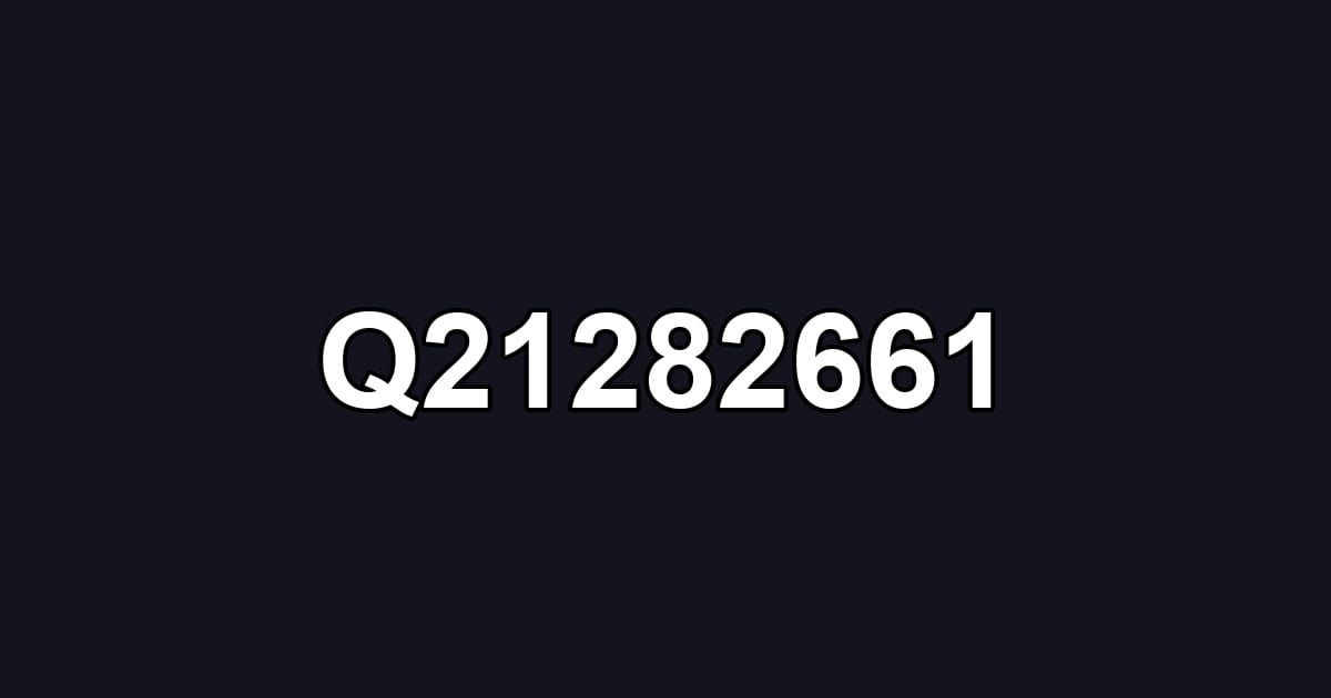 Q21282661
