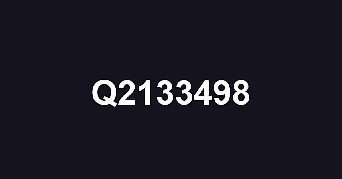 Q2133498