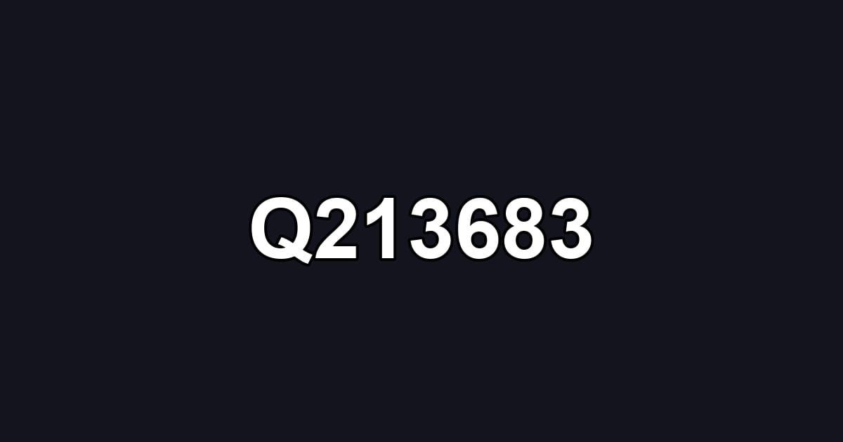 Q213683