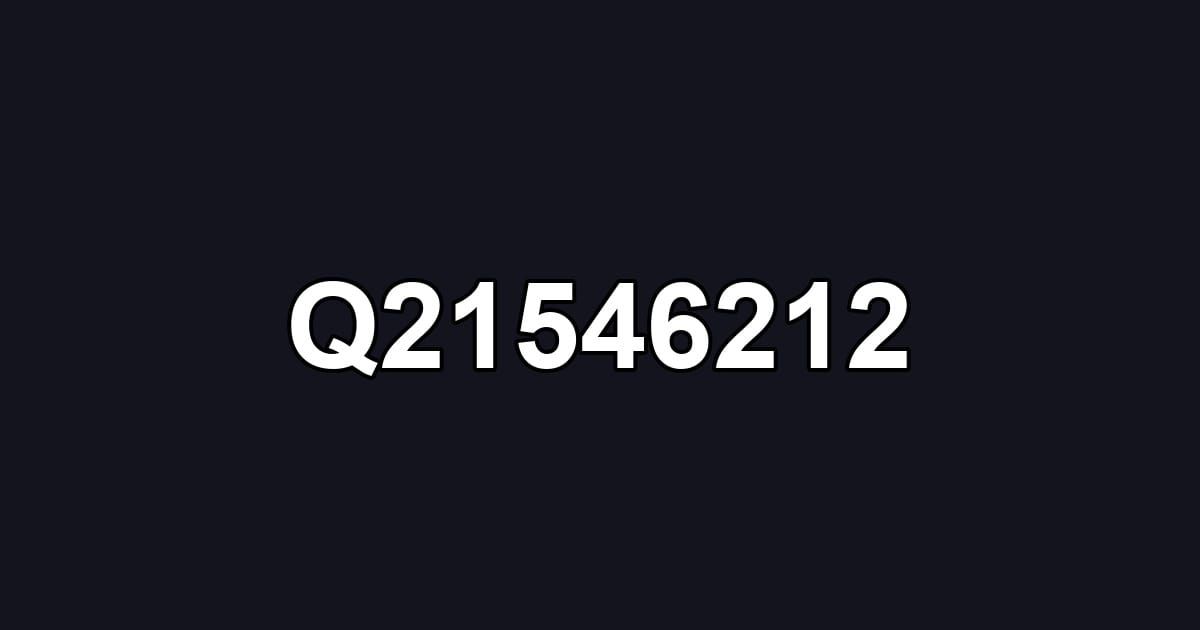 Q21546212