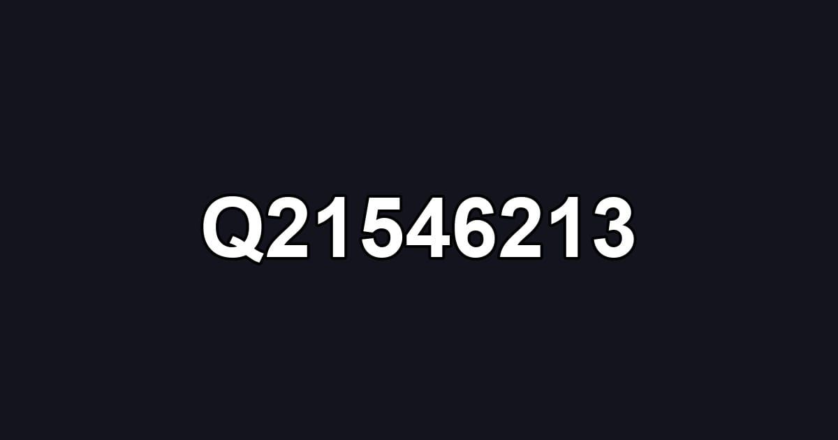 Q21546213