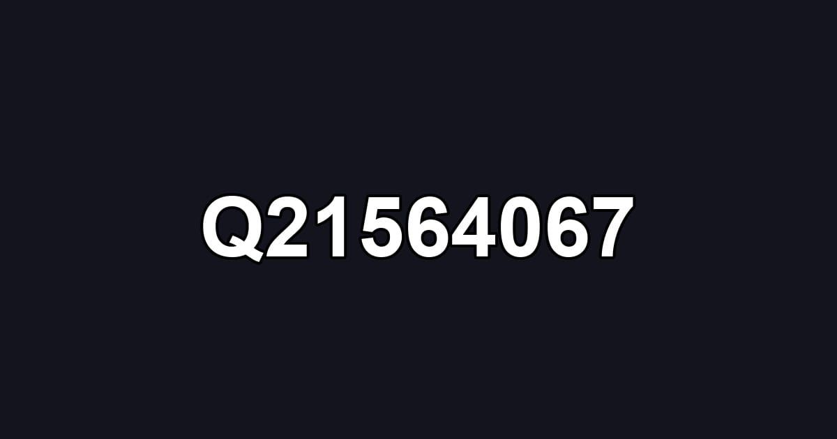 Q21564067