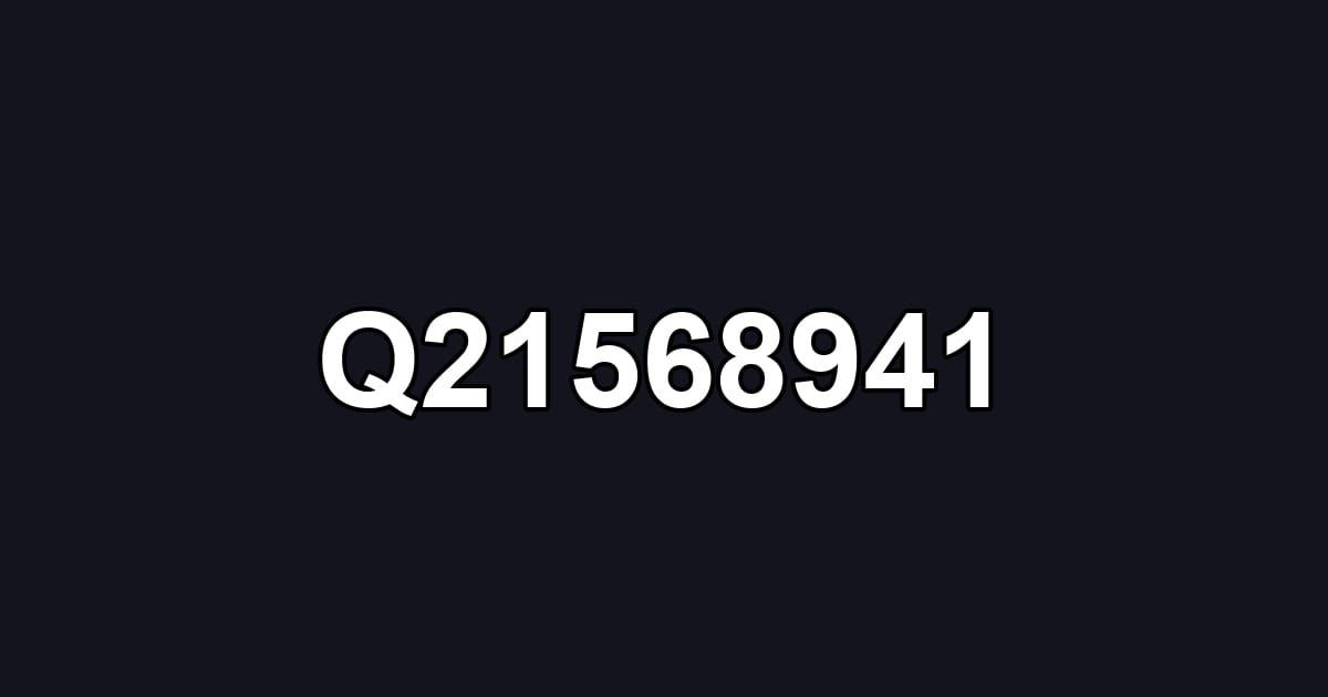 Q21568941
