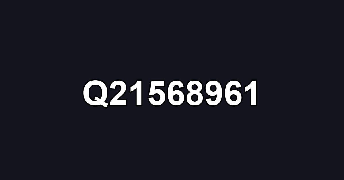 Q21568961