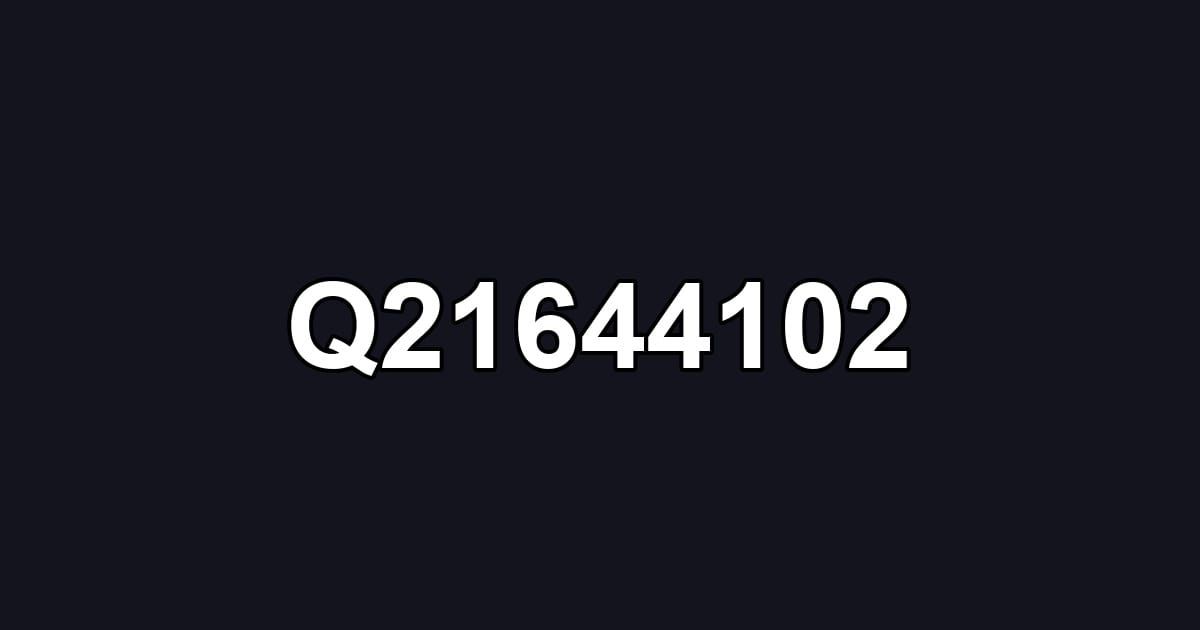 Q21644102