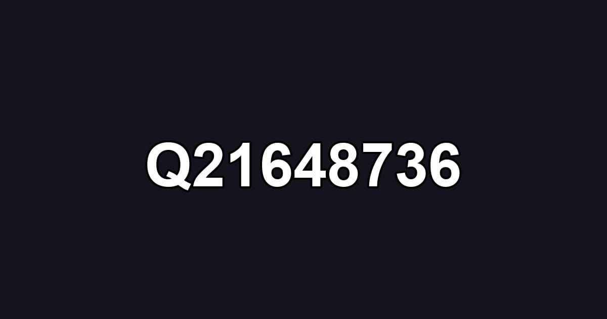 Q21648736