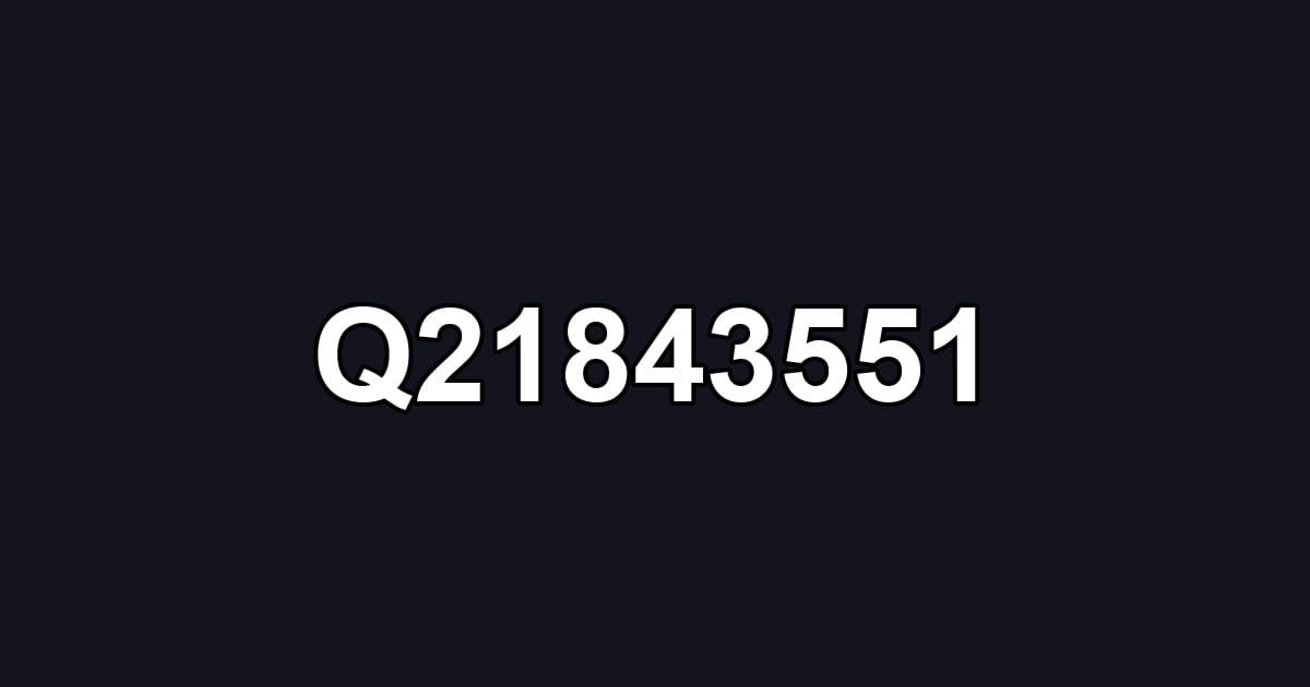 Q21843551