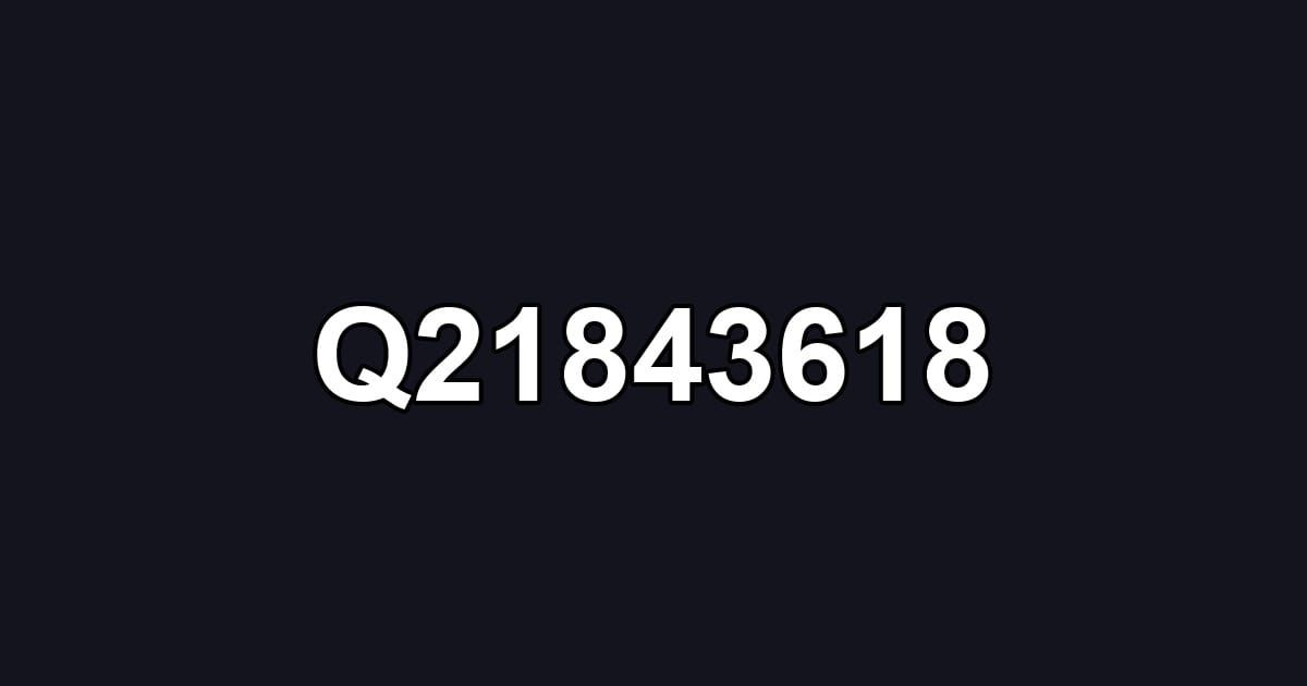 Q21843618