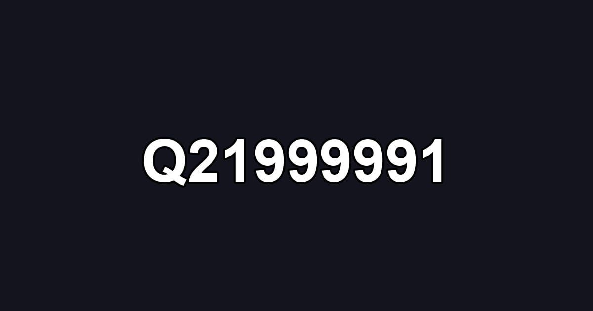 Q21999991