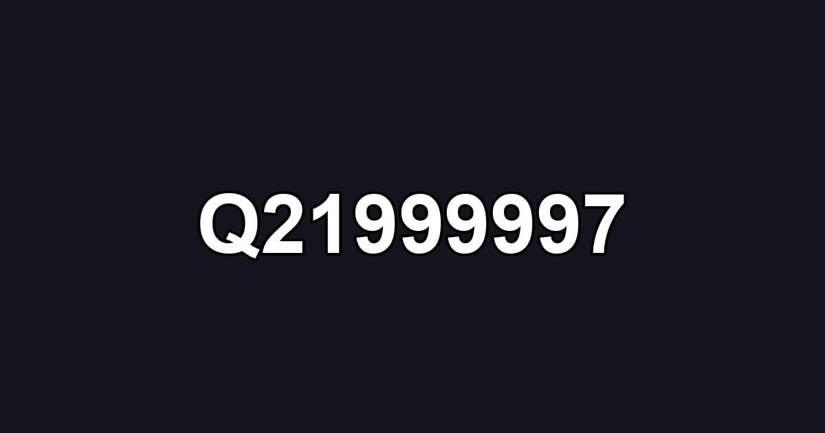 Q21999997