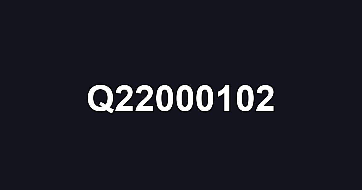 Q22000102