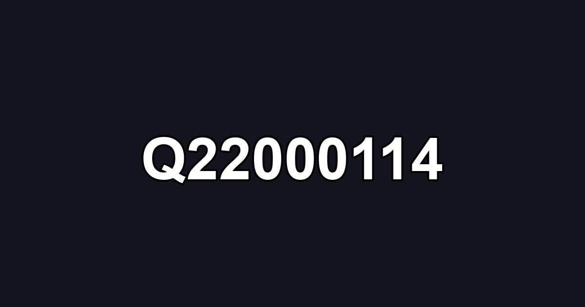 Q22000114