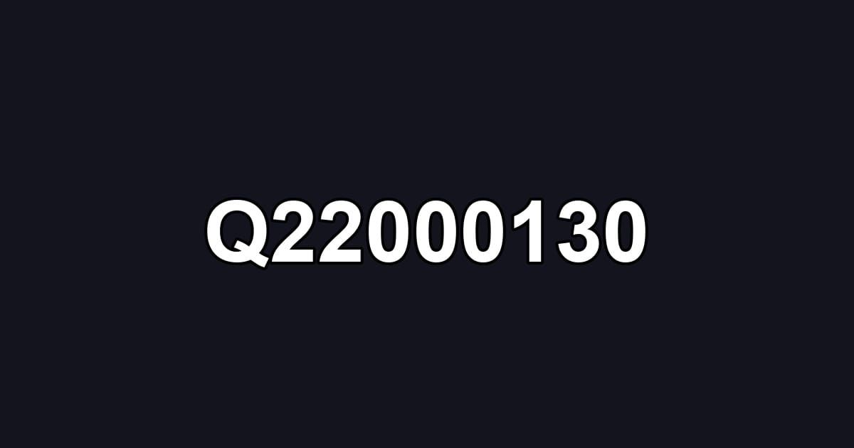 Q22000130