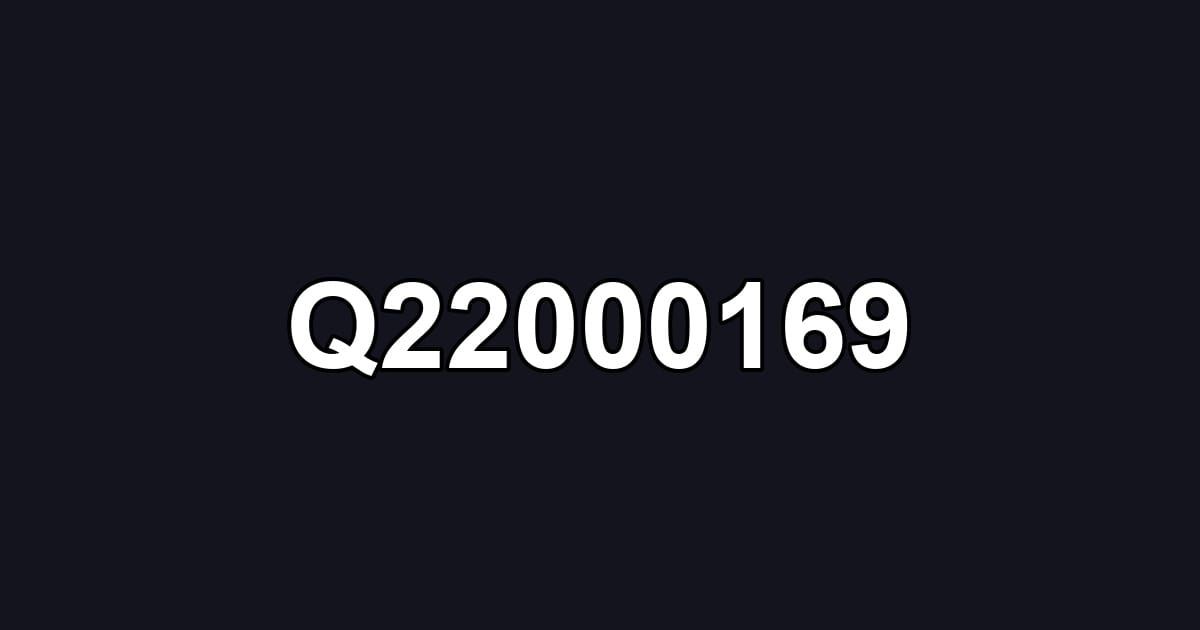 Q22000169