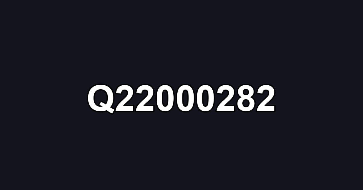 Q22000282