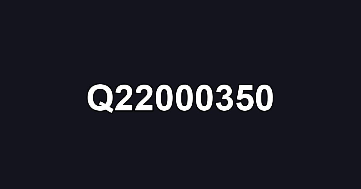Q22000350