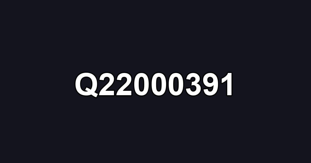 Q22000391