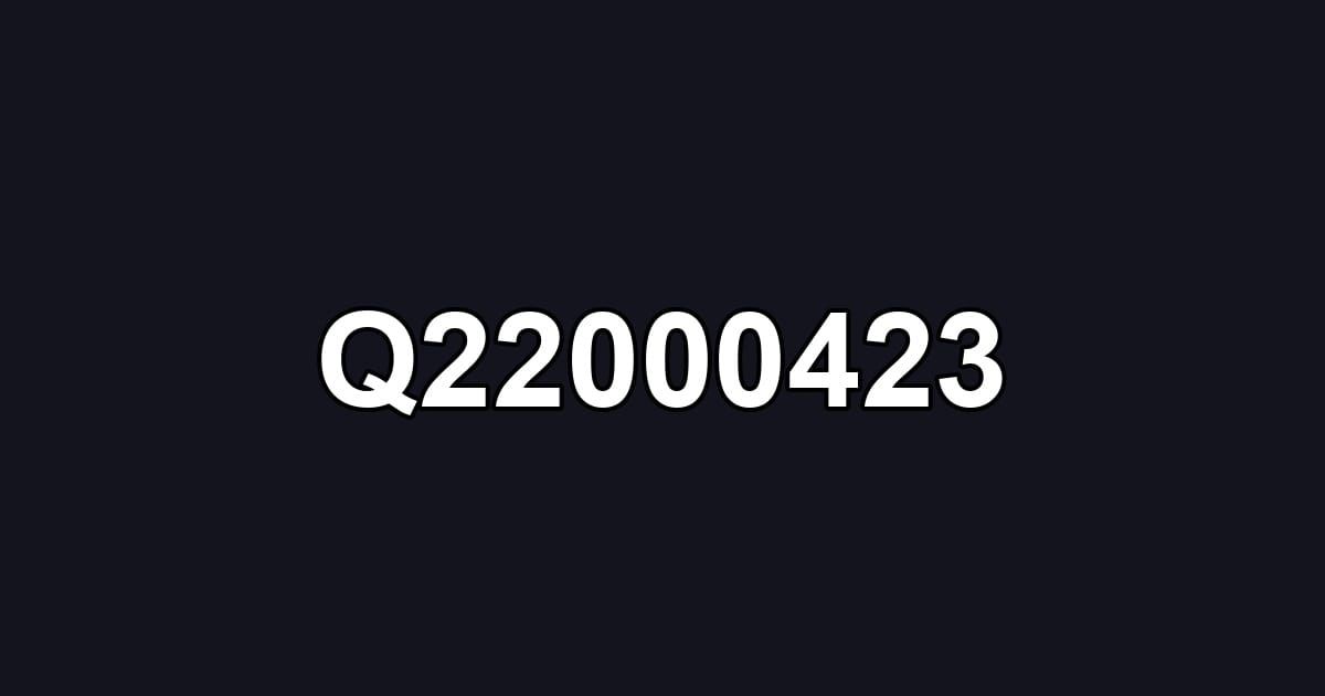 Q22000423