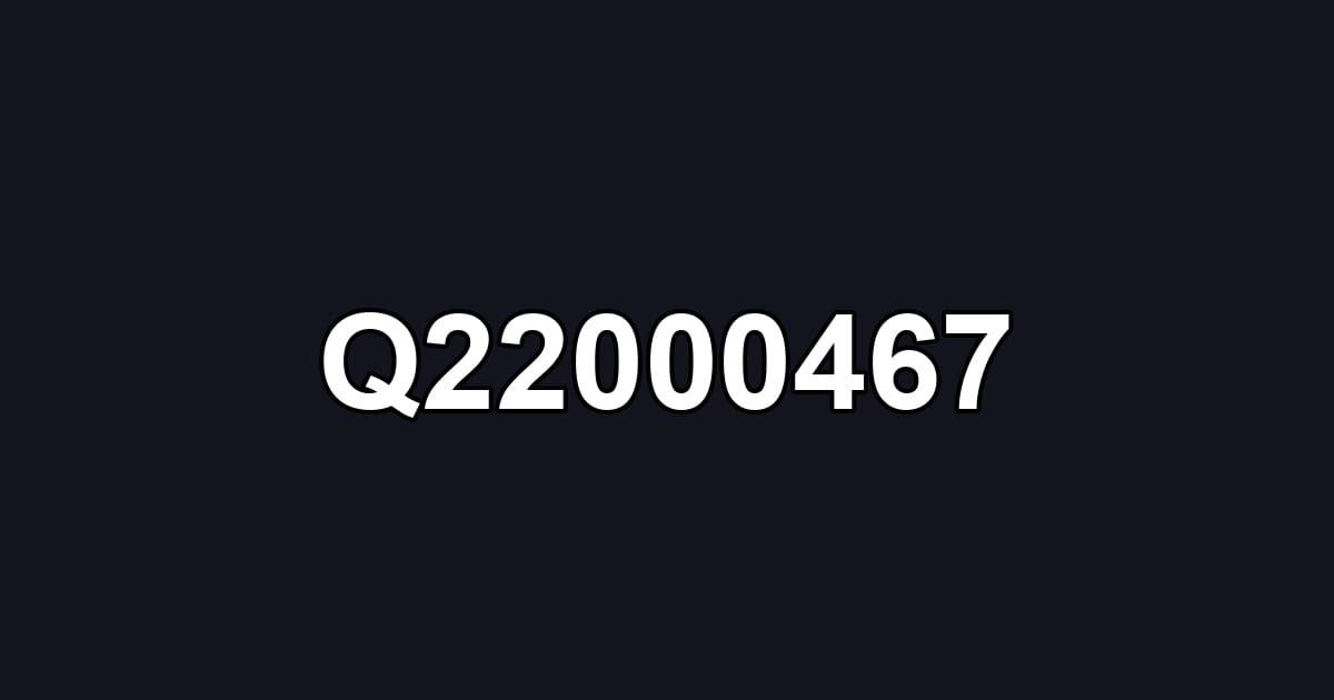 Q22000467