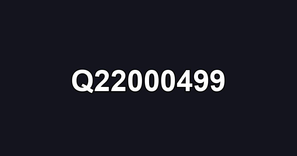 Q22000499