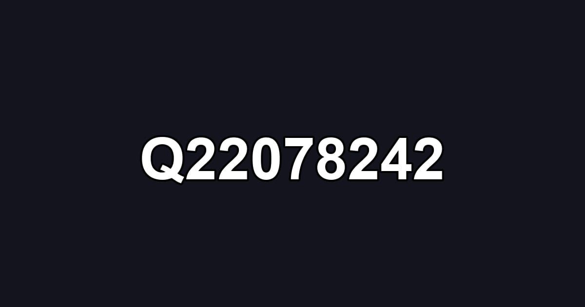 Q22078242