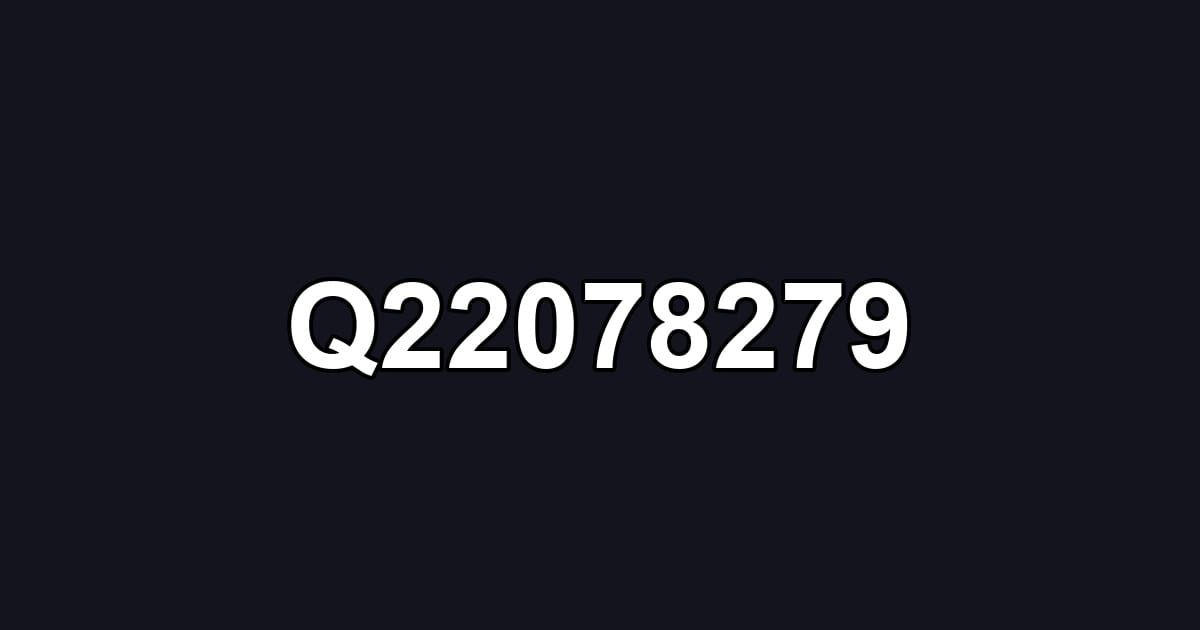 Q22078279