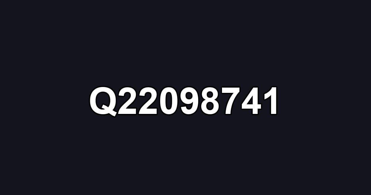 Q22098741