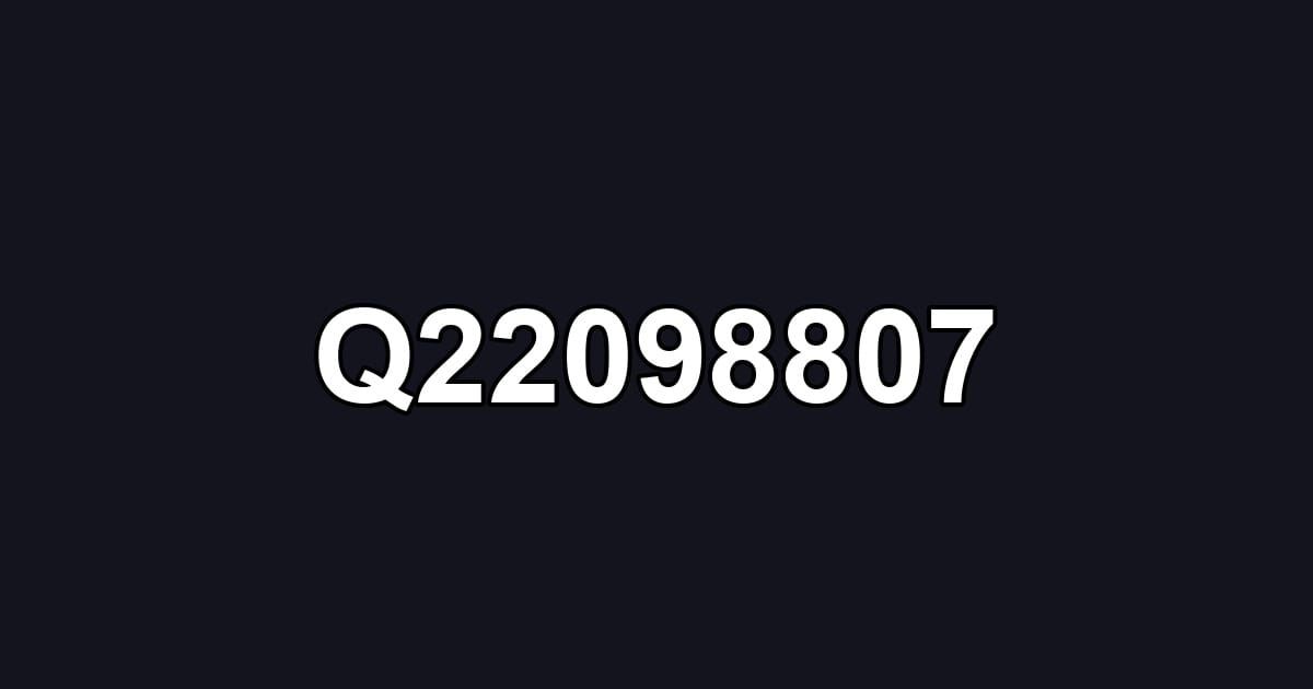 Q22098807