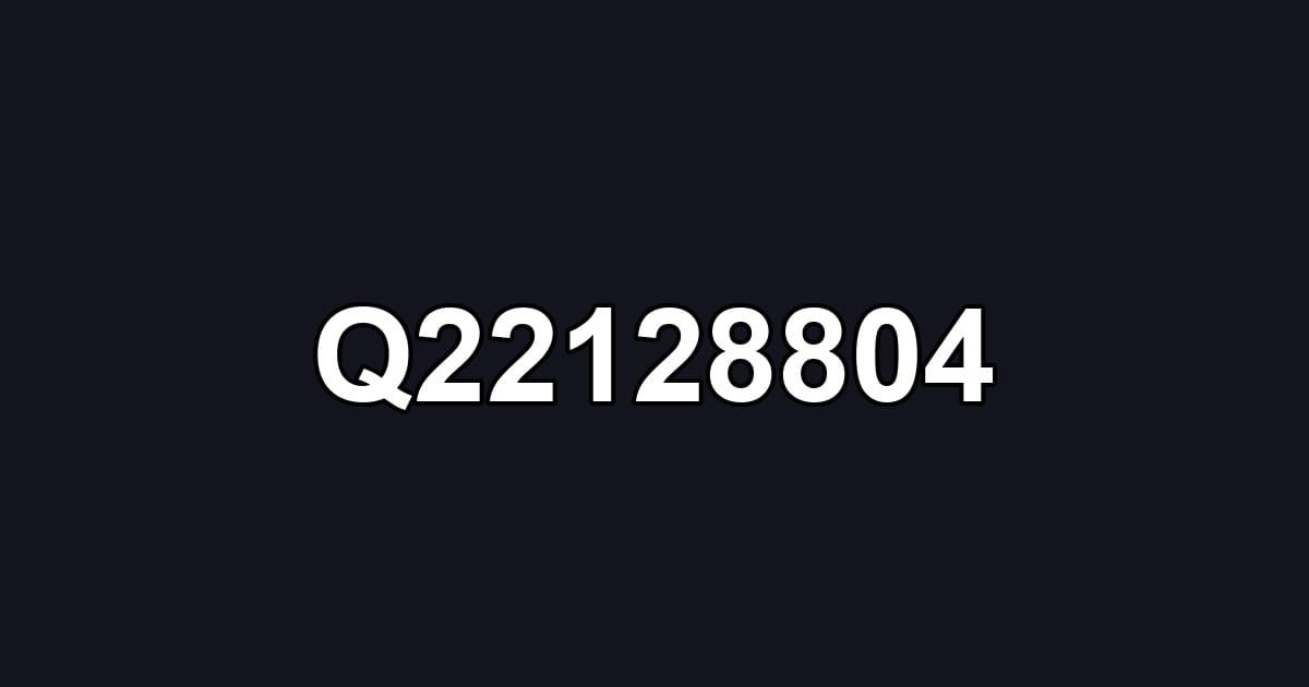 Q22128804
