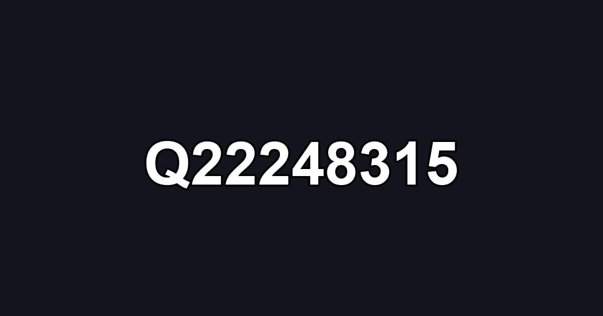 Q22248315