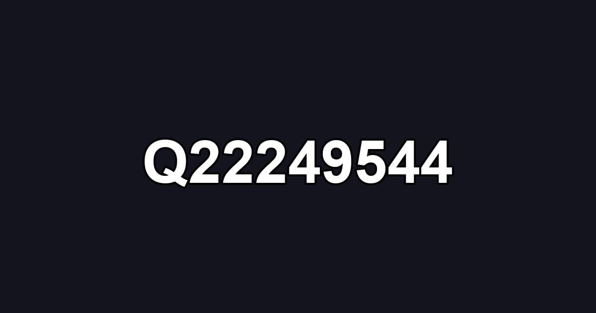Q22249544
