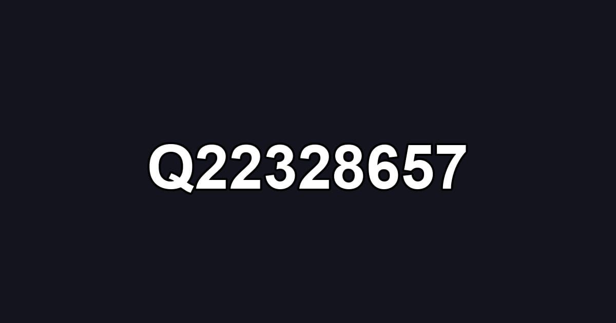 Q22328657