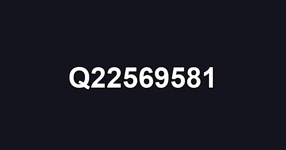 Q22569581