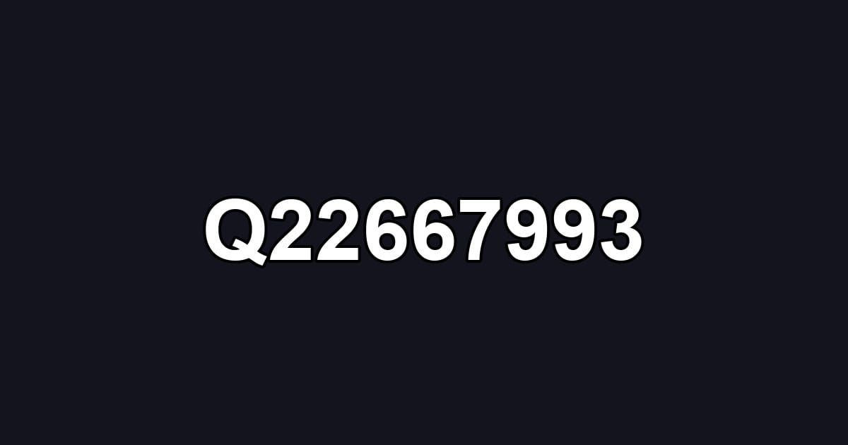 Q22667993