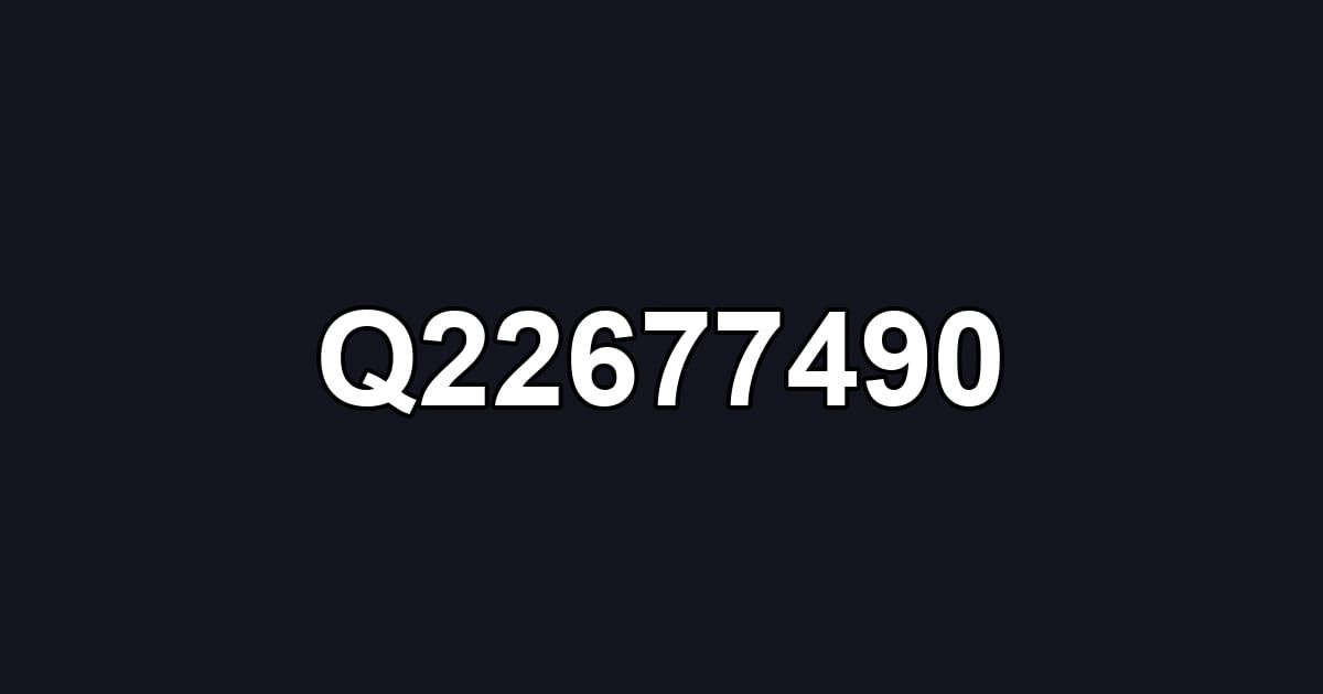 Q22677490