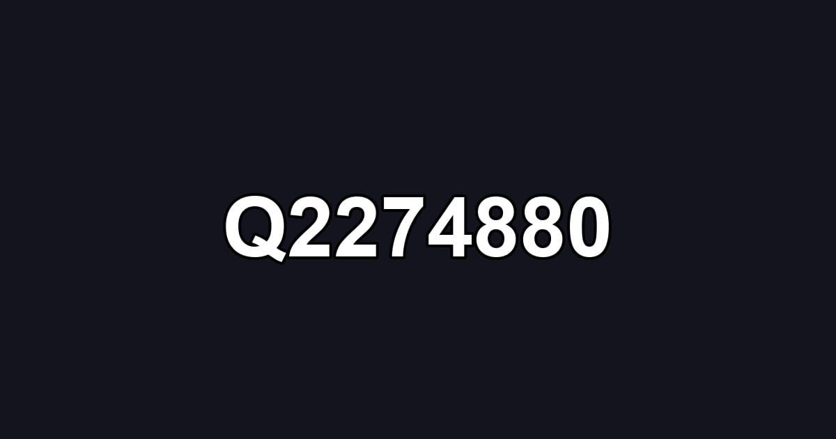 Q2274880