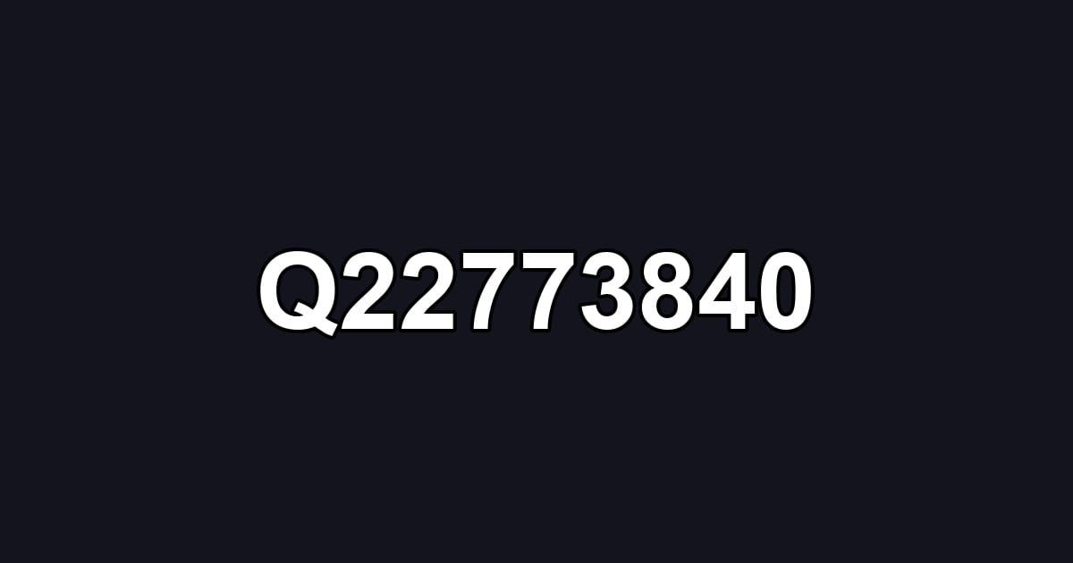 Q22773840