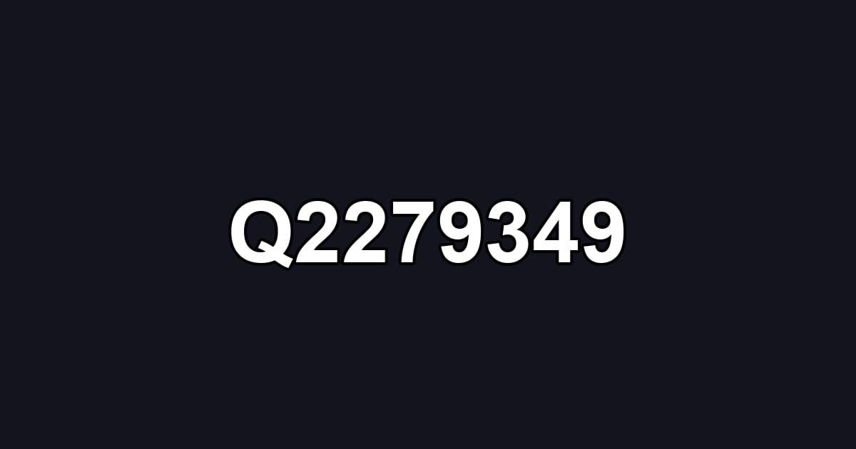 Q2279349