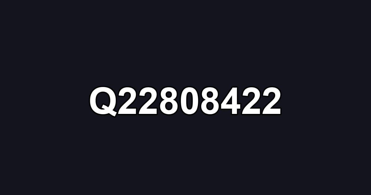 Q22808422
