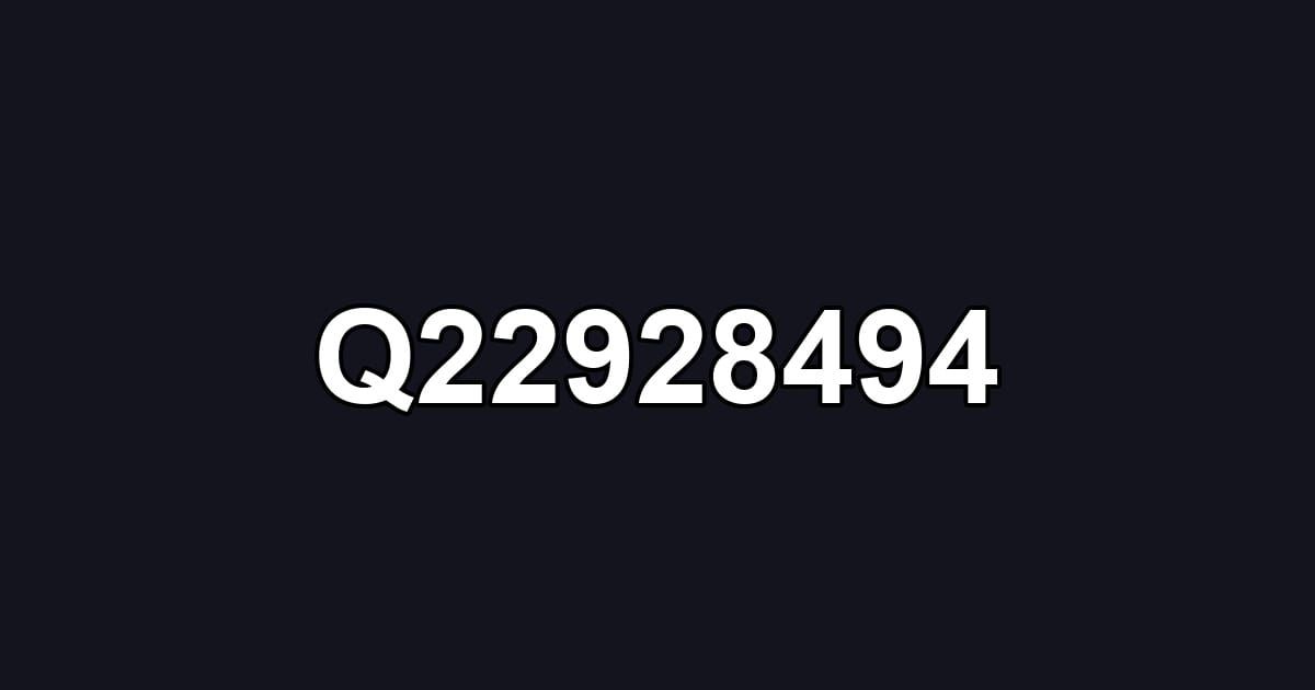 Q22928494