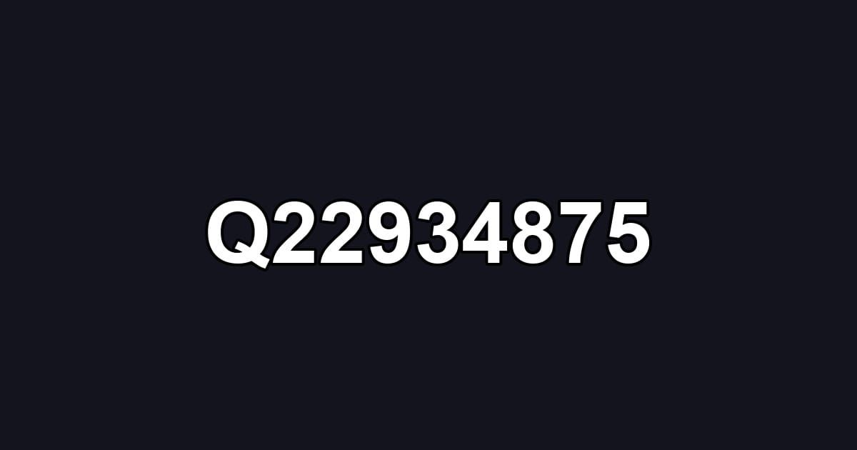 Q22934875