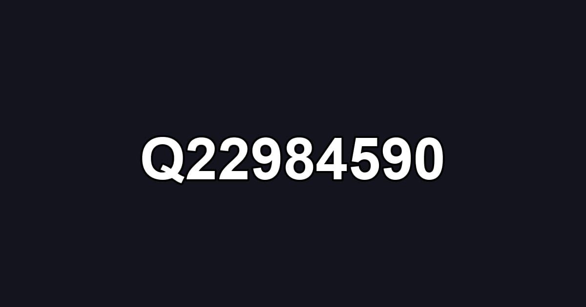 Q22984590