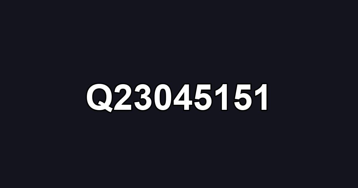 Q23045151