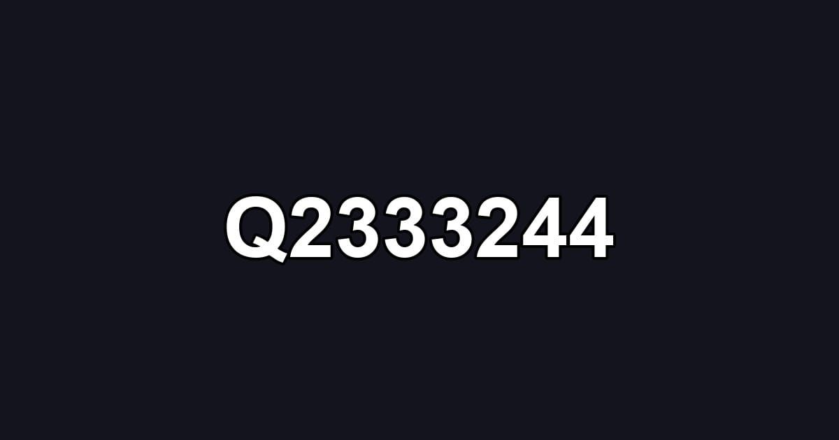 Q2333244