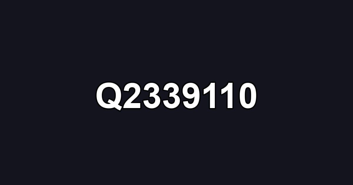 Q2339110