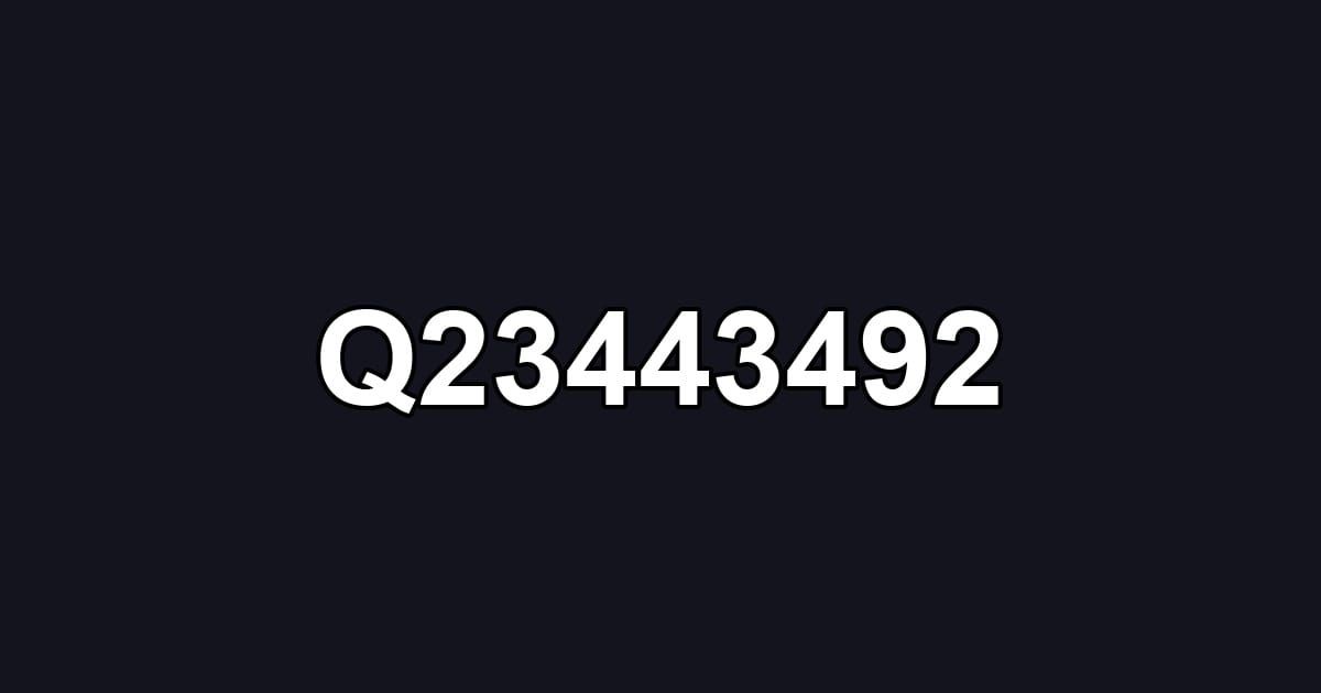 Q23443492
