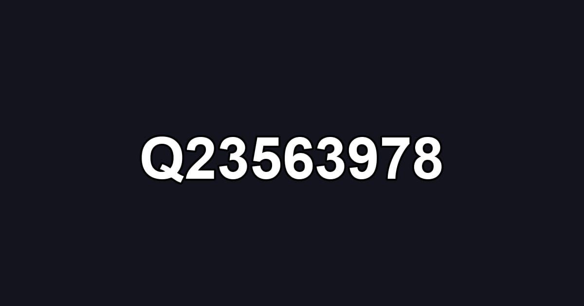 Q23563978